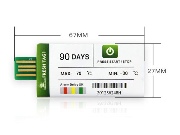 Fresh Tag 1 USB Temperature Data Logger Fresh Tag 1 USB Temperature Data Logger