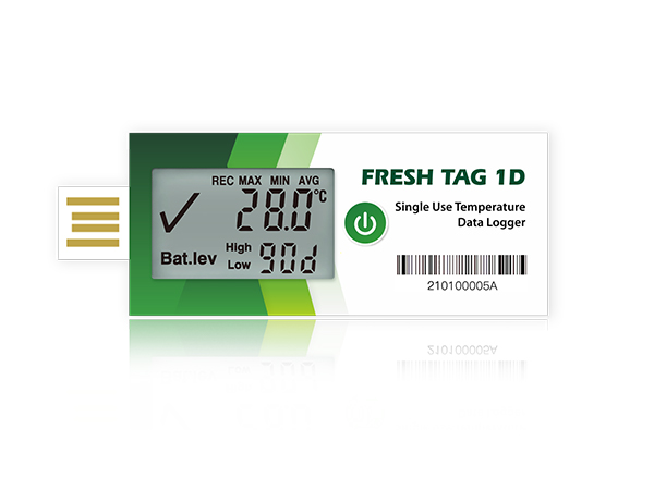 Fresh Tag 1D Single-use Temper