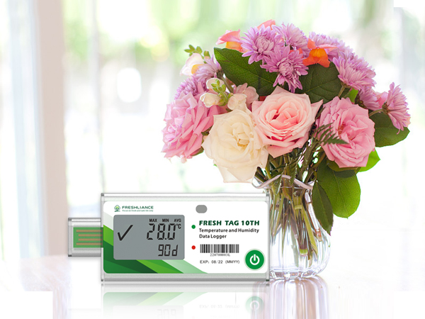 Fresh Tag 10TH Temperature and Humidity Data Logger Fresh Tag 10TH Temperature and Humidity Data Logger