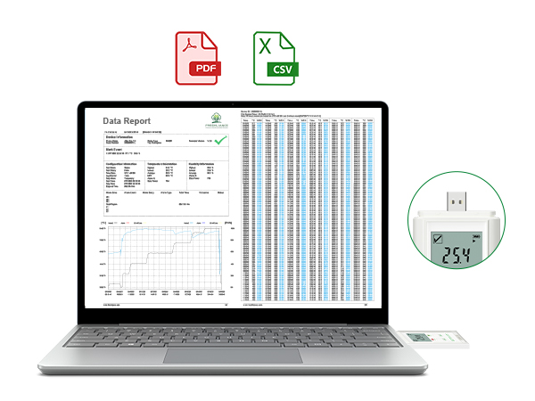Atlas Pro-TH USB Bluetooth Temperature and Humidity Data Logger