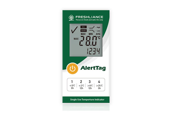 AlertTag T10 LCD Disposable Time Temperature Monitor/Indicator AlertTag T10 LCD Disposable Time Temperature Monitor/Indicator