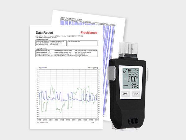 Fresh Keeper-IUT -90℃ Dry Ice Temperature Data Logger Fresh Keeper-IUT -90℃ Dry Ice Temperature Data Logger