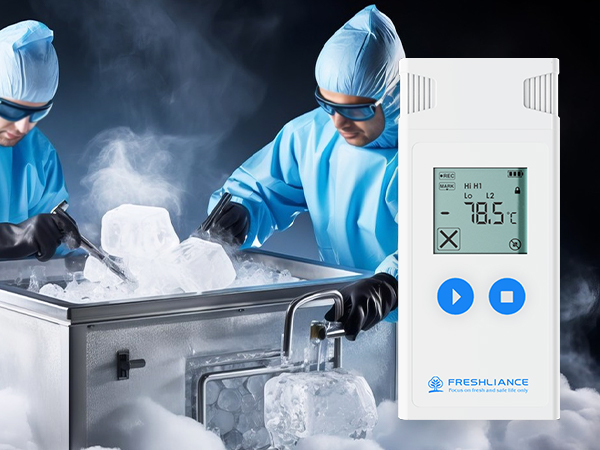 Atlas Log-IUT Ultra Low Dry Ice Temperature Data Recorder Atlas Log-IUT Ultra Low Dry Ice Temperature Data Recorder