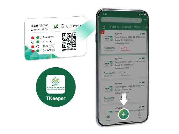 BlueTag T10 Bluetooth Temperature Data Logger BlueTag T10 Bluetooth Temperature Data Logger