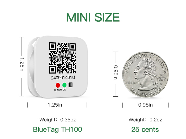 BlueTag T100/TH100 Bluetooth Temperature and Humidity Data Logger BlueTag T100/TH100 Bluetooth Temperature and Humidity Data Logger