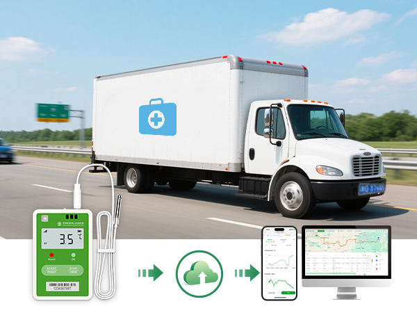Fresh Tracker 20 Ultra-compact 4G Real-time Data Logger for Medical Transport, Especially with Thermal Boxes, etc. Fresh Tracker 20 Ultra-compact 4G Real-time Data Logger for Medical Transport, Especially with Thermal Boxes, etc.
