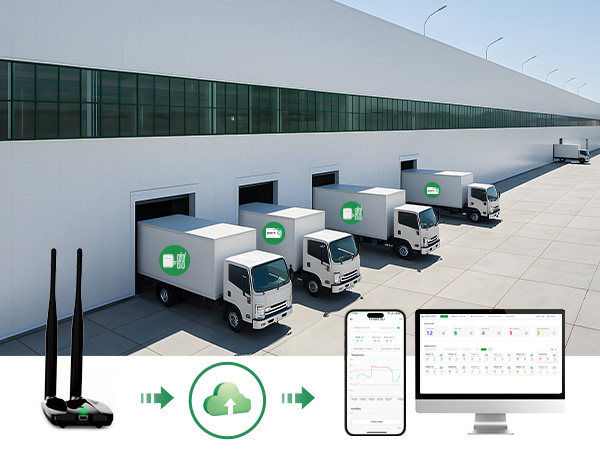 GAEA Series G100 WiFi Bluetooth Gateway for Cold Chain Logistics Process Automatic Temperature Monitoring GAEA Series G100 WiFi Bluetooth Gateway for Cold Chain Logistics Process Automatic Temperature Monitoring