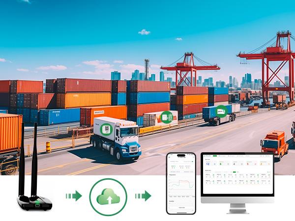GAEA Series G100 WiFi Bluetooth Gateway for Cold Chain Logistics Process Automatic Temperature Monitoring GAEA Series G100 WiFi Bluetooth Gateway for Cold Chain Logistics Process Automatic Temperature Monitoring