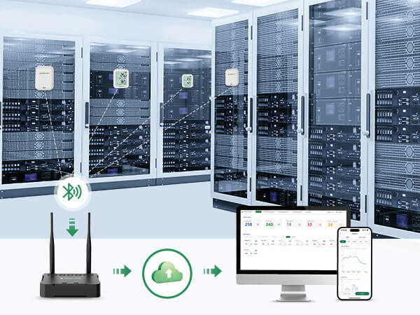 GAEA Series G1000 4G/WiFi/LAN Bluetooth Gateway for Real-time Temperature Monitoring of Small-area Storage GAEA Series G1000 4G/WiFi/LAN Bluetooth Gateway for Real-time Temperature Monitoring of Small-area Storage