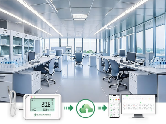 Ideal for environments such as freezers and refrigerators, laboratories, pharmacies, warehouses, and server rooms