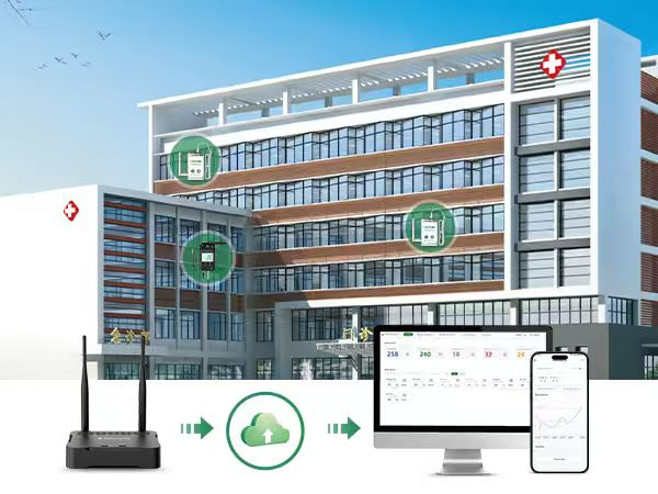 GAEA Series G2000 4GWiFiLAN LoRa Gateway for Real-time Temperature Monitoring of Large-area Storage GAEA Series G2000 4GWiFiLAN LoRa Gateway for Real-time Temperature Monitoring of Large-area Storage